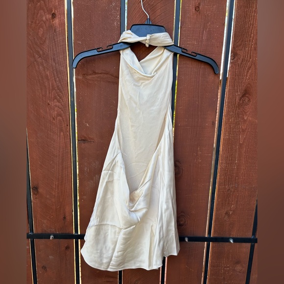 Anine Bing Eliana silk halter top size small NWT - Picture 4 of 9